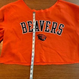 Champion Oregon State Beavers crop sweatshirt